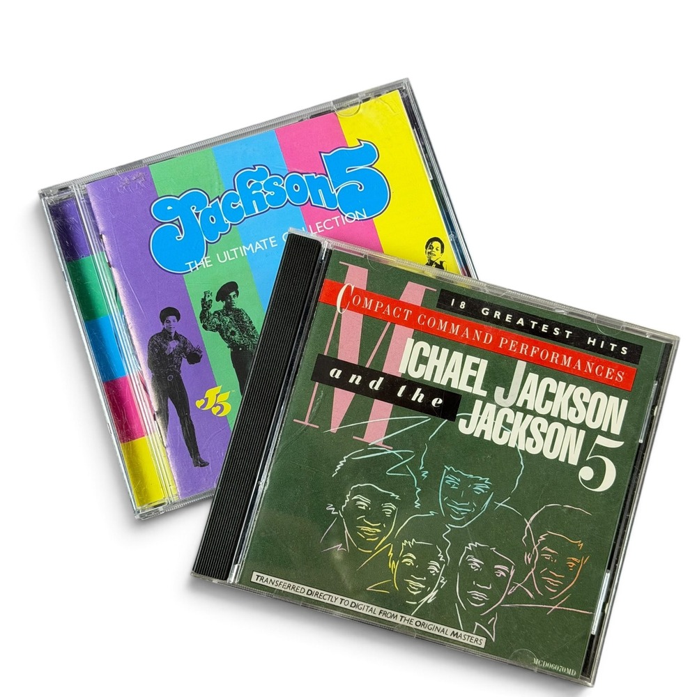 Jackson 5 Michael Jackson Motown CD Lot Ultimate Collection 18 Greatest Hits
